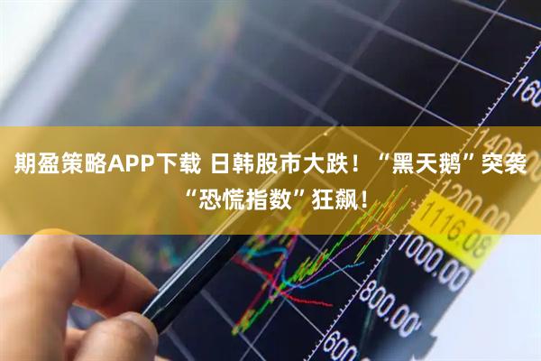 期盈策略APP下载 日韩股市大跌！“黑天鹅”突袭 “恐慌指数”狂飙！