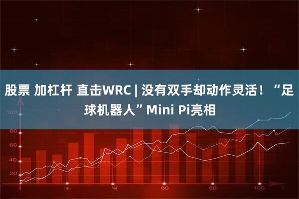 股票 加杠杆 直击WRC | 没有双手却动作灵活！“足球机器人”Mini Pi亮相